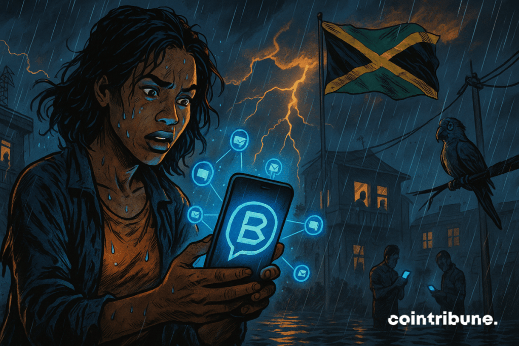 Jamaican woman connected despite hurricane thanks to BitChat