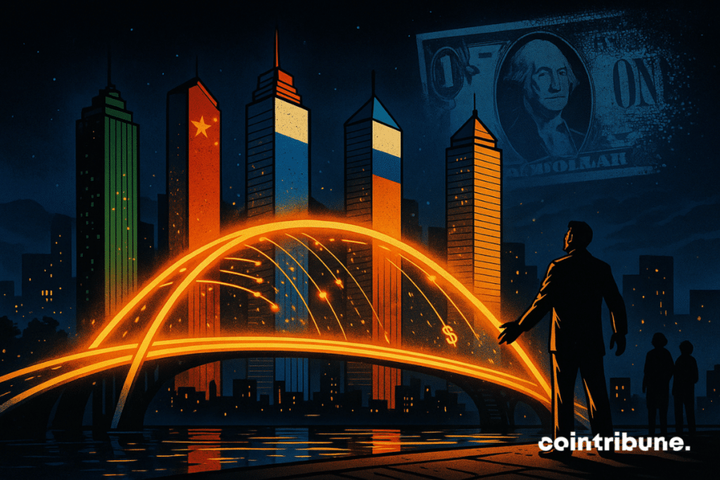 The BRICS PAY is advancing discreetly to bypass the dollar and challenge Swift