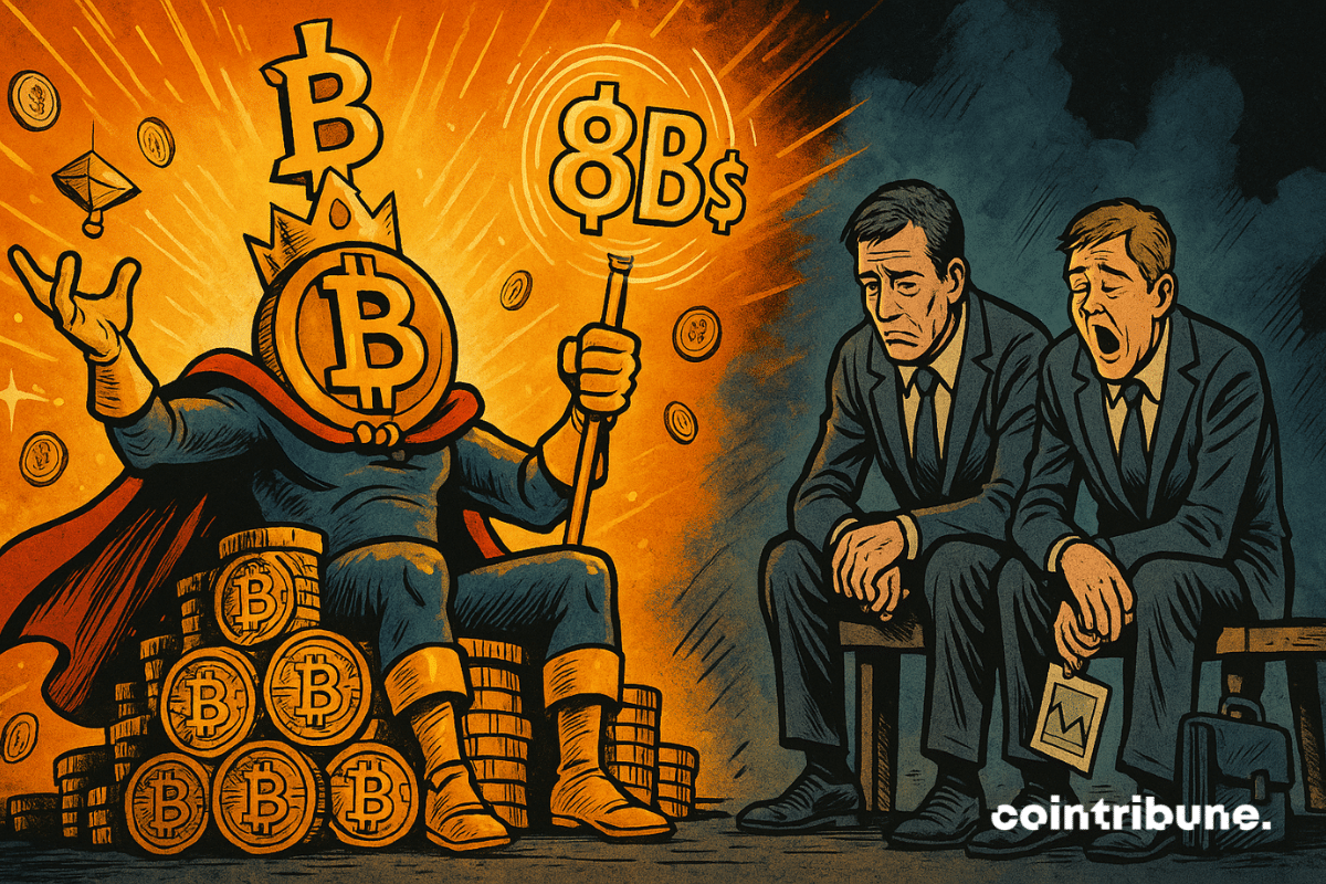 Bitcoin gained $8 billion in one week, but ETFs are no longer doing well!