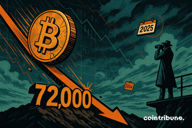 CryptoQuant warns of a possible fall in bitcoin to $72,000 by the end of 2025