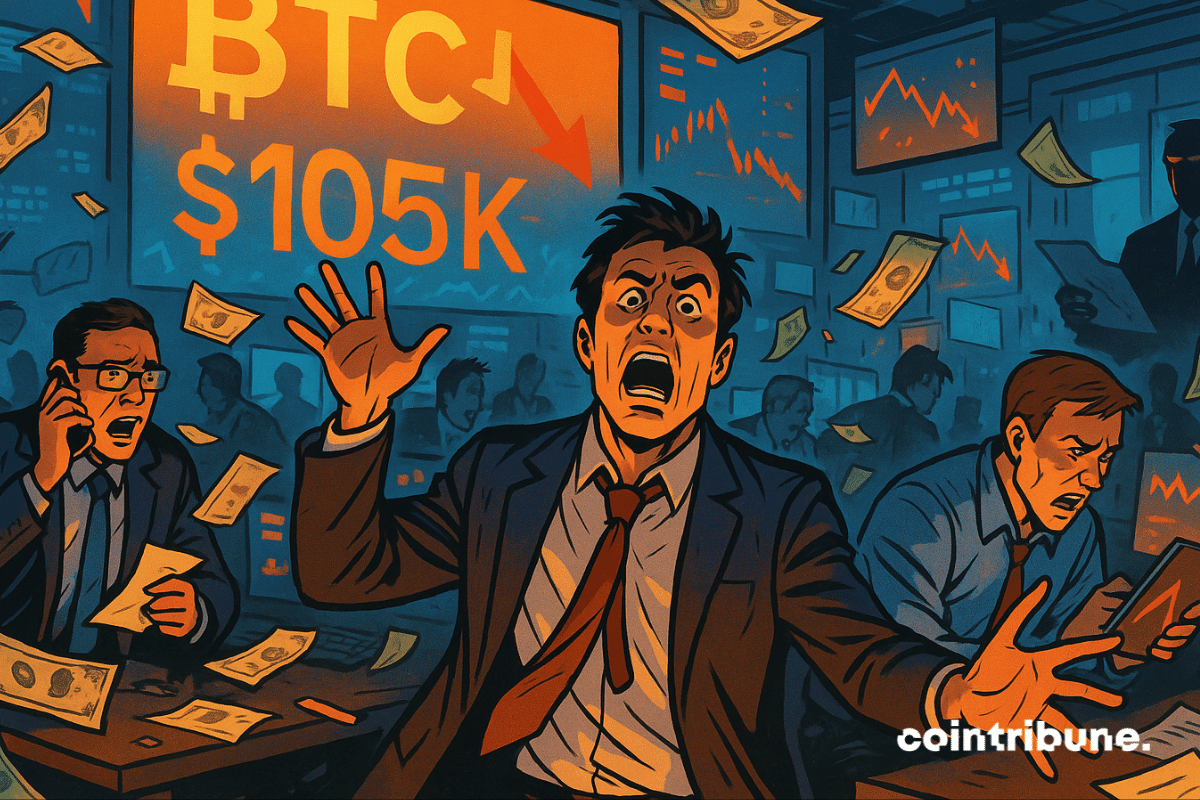 Bitcoin below $105,000: Market remains nervous ahead of tariff decision