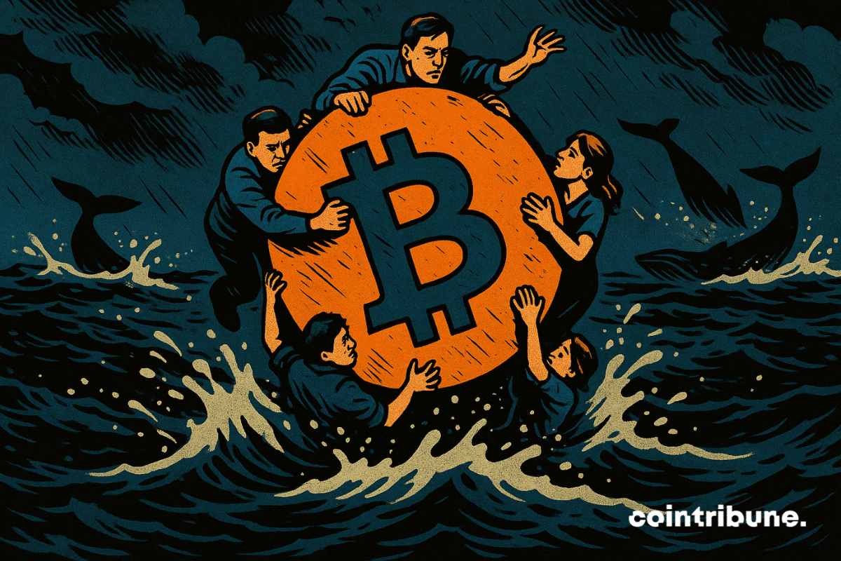 Bitcoin: Small investors hold on as whales desert
