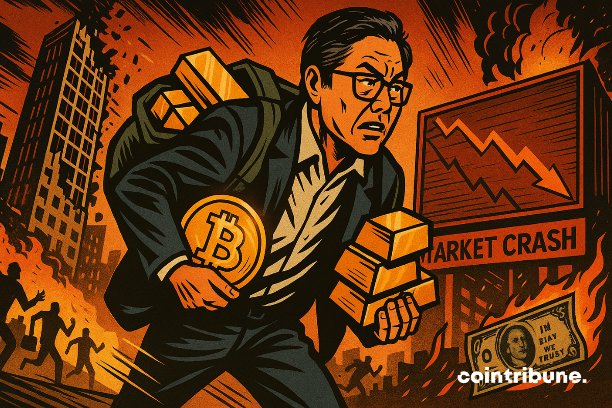 Robert Kiyosaki predicts imminent crash and bets everything on Bitcoin and gold