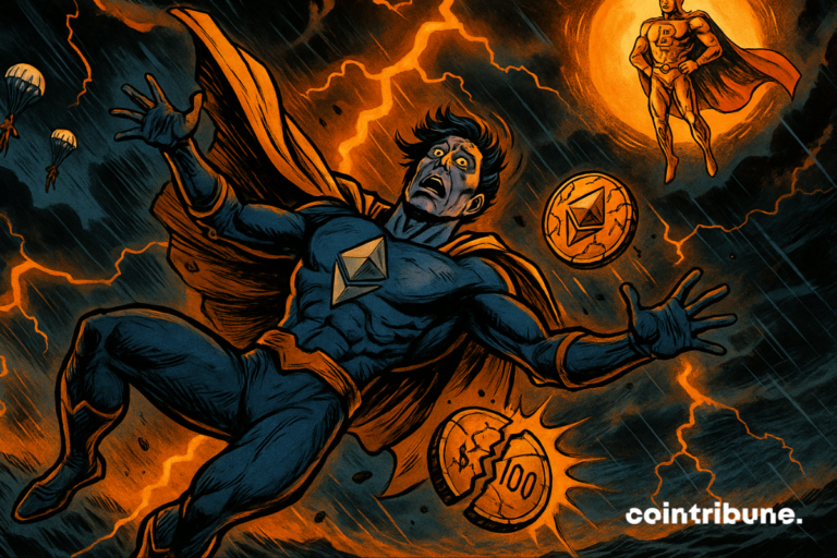 Ethereum Falls Below $3,100 as ETF Outflows Accelerate and Market Deems It Risky