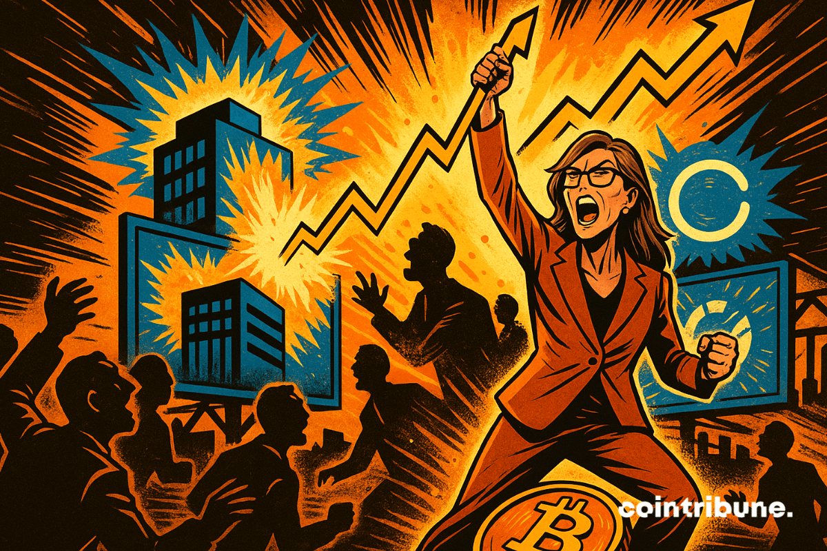 Ark Invest increases its crypto positions at Coinbase and Circle