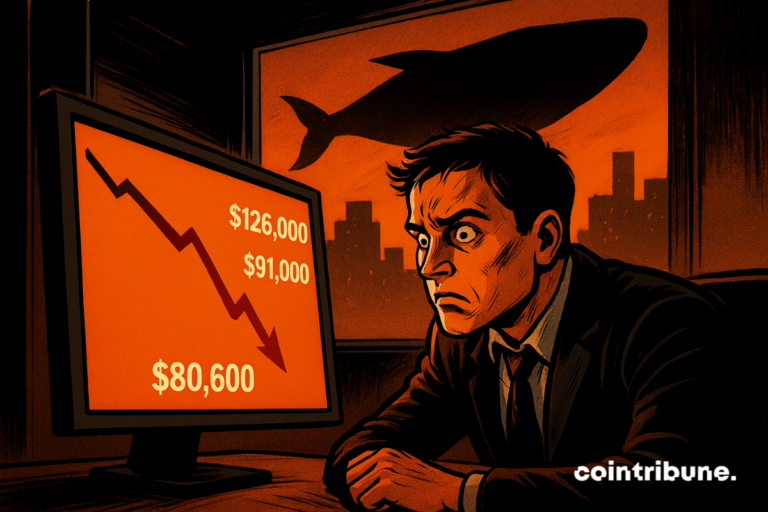 Bitcoin under pressure as whale deposits and market fear mount