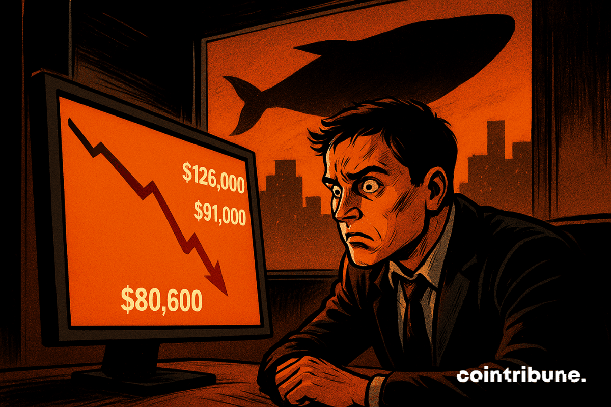 Bitcoin under pressure as whale deposits and market fear mount