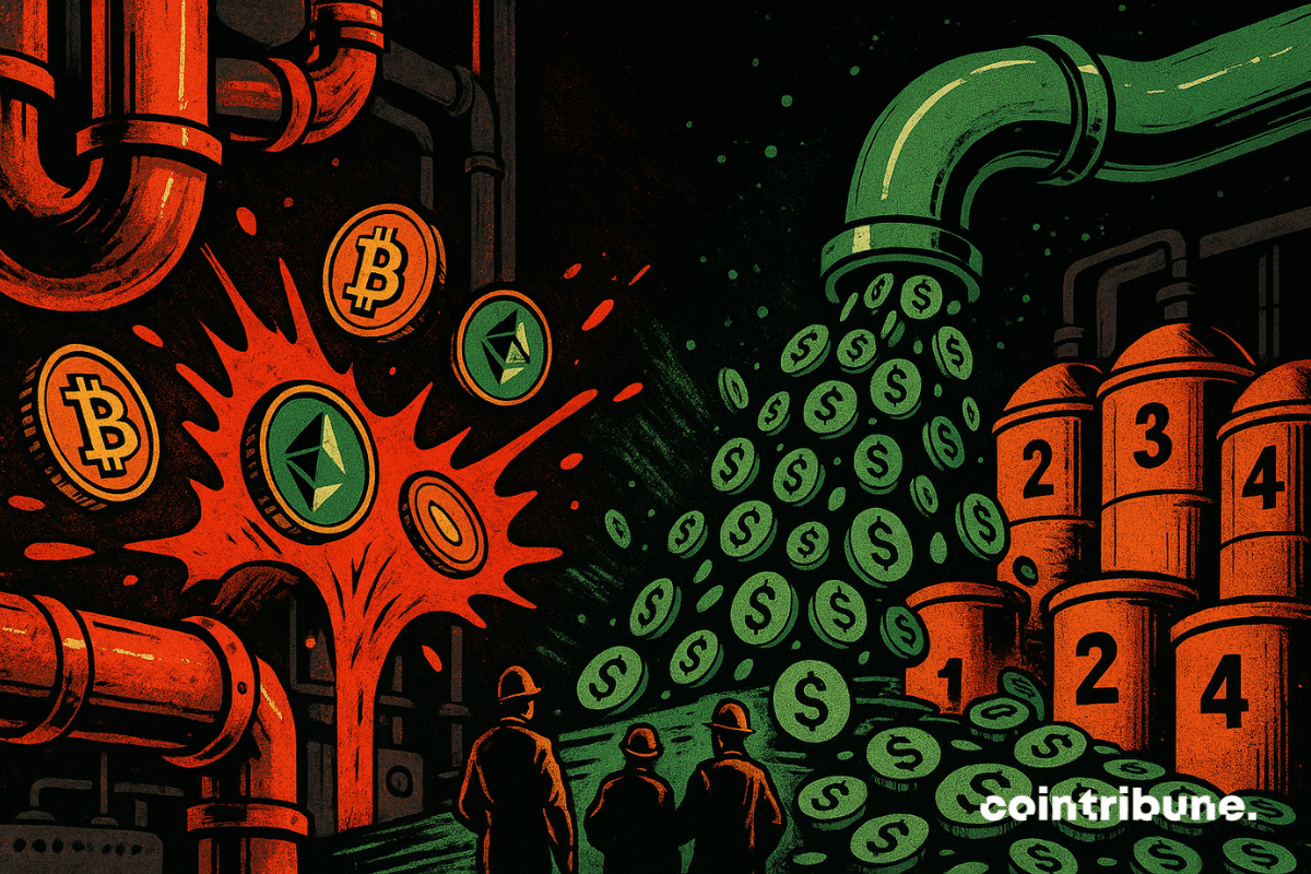 Binance records massive crypto leak and record arrival of stablecoins