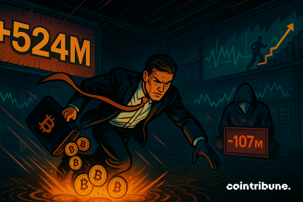 ETF: Trader plunges into whirlwind of blazing bitcoins