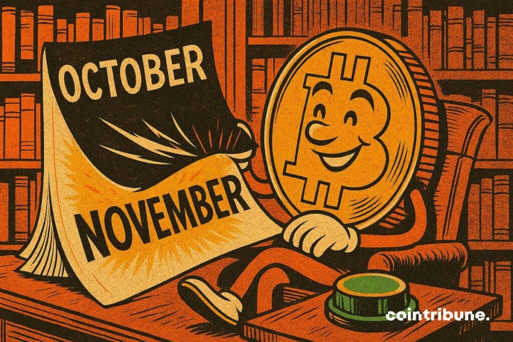 Bitcoin turning the page of October to enter that of November.