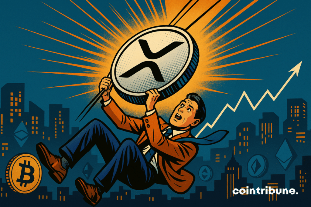 A trader is hooked on an XRP crypto token ready to take off.