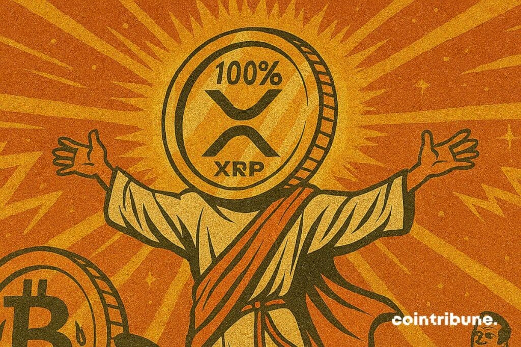 XRP in messi which attracts many crypto users.