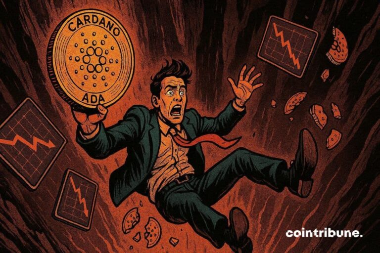 Cardano under pressure: Its capitalization collapses by 64% in 2025