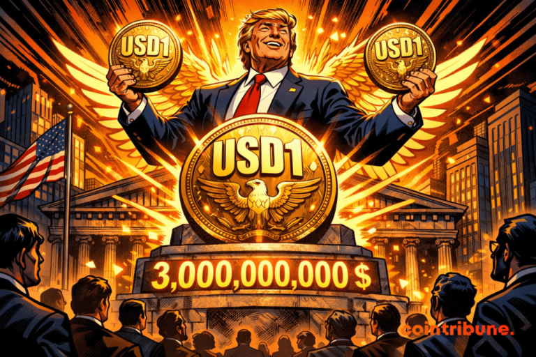 Crypto: USD1, the stablecoin supported by Trump, crosses 3 billion capitalization