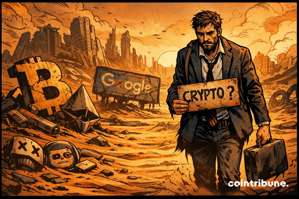 Google searches for crypto fall to their lowest level