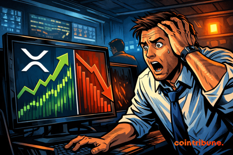 Crypto: XRP volume falls sharply
