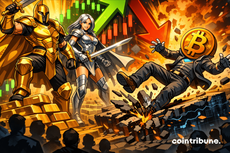 Gold and silver rise in 2025, Bitcoin falters after record high