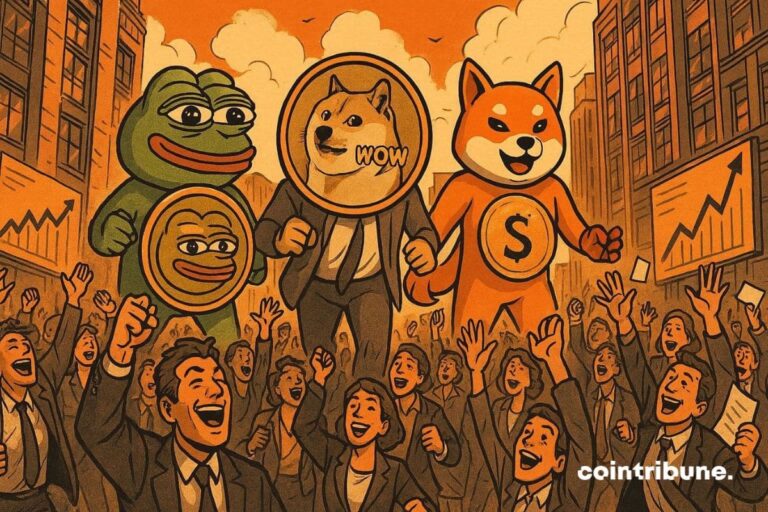 The comeback of memecoins: PEPE, Dogecoin and Shiba Inu leading the gains