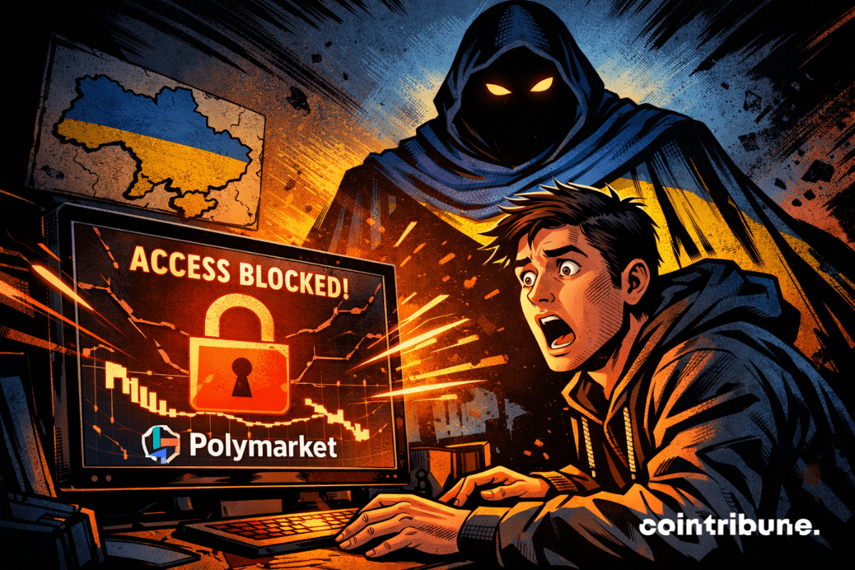 Crypto: Ukraine blocks access to Polymarket