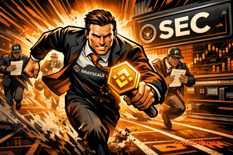Crypto: Grayscale enters the BNB ETF race with new SEC filing