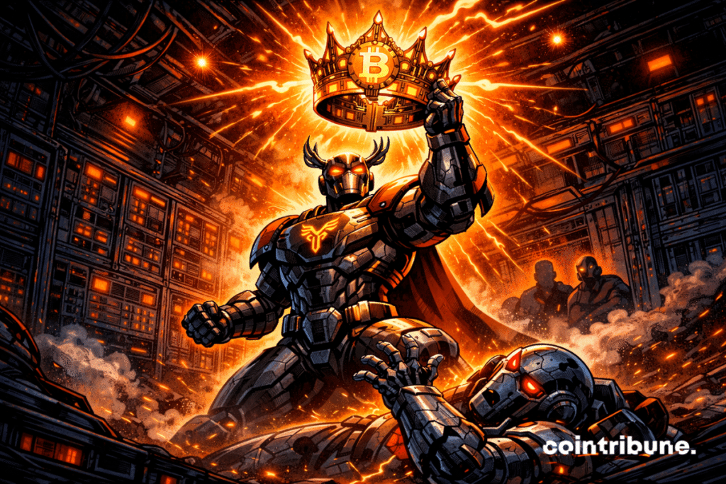 Bitdeer triumphs over MARA and captures the Bitcoin hashrate crown.