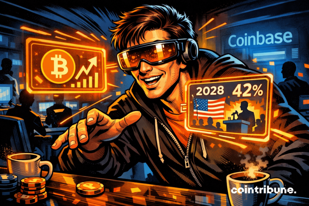 Crypto trader manipulates predictive bets via Coinbase interface