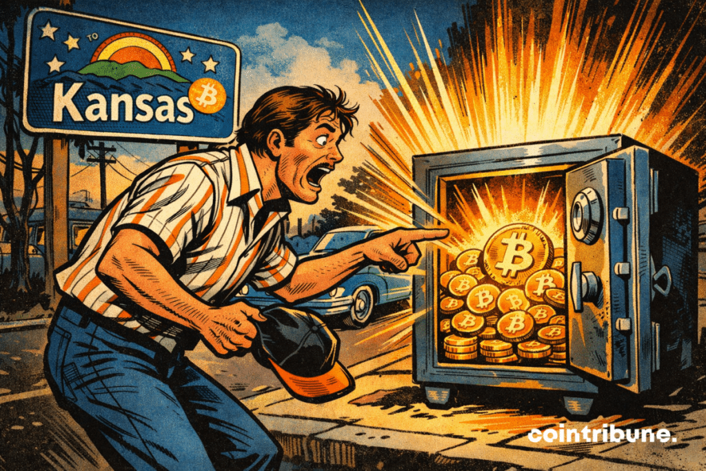 Man discovers vault overflowing with glowing bitcoin
