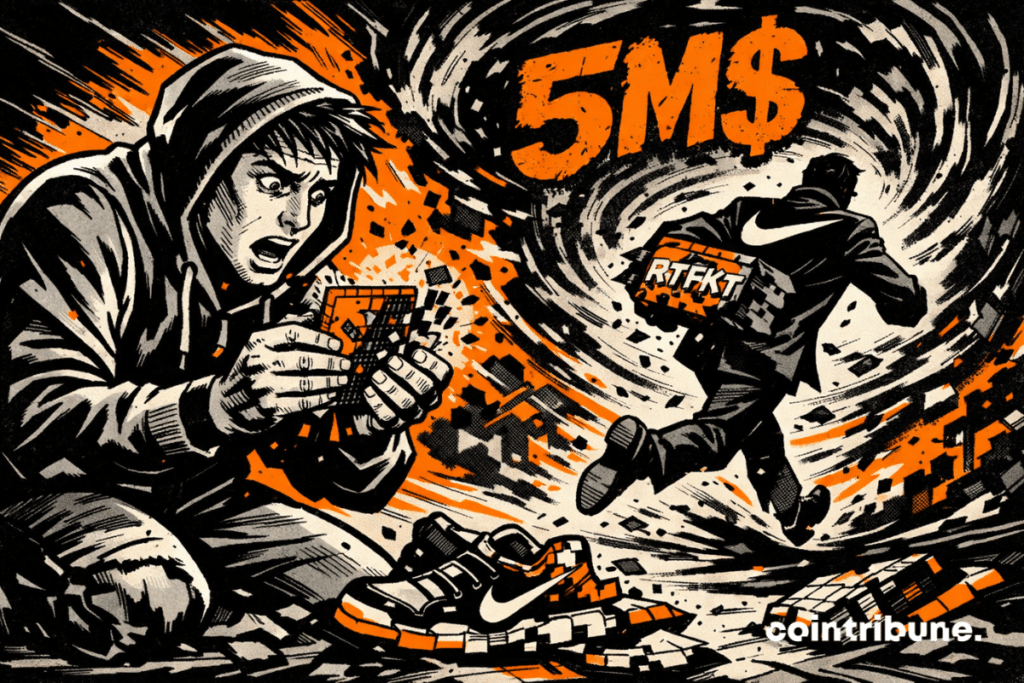 Shocked investor, NFT destroyed, Nike leaks threatening digital vortex