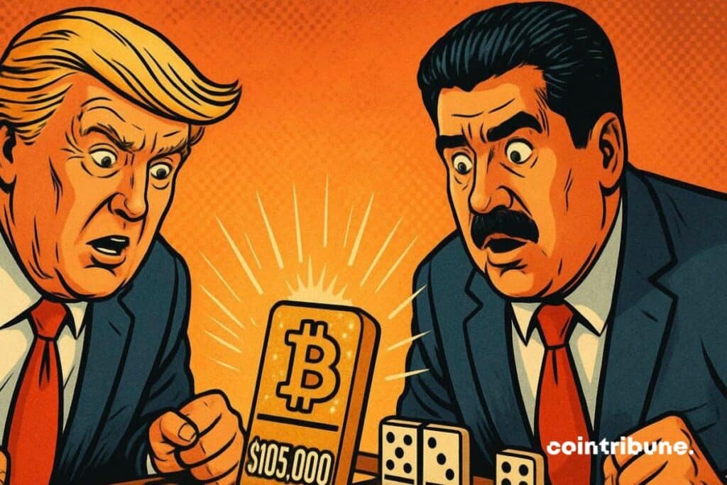 Donald Trump and President Maduro of Venezuela in the midst of a crisis, bitcoin is emerging and could reach $105,000 soon.