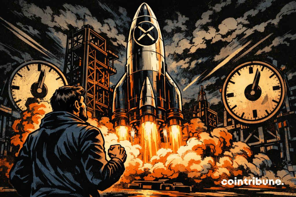 Crypto investor observes XRP rocket, ready to take off