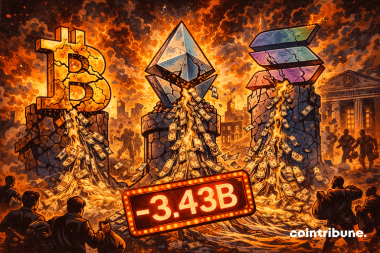 $3.43 billion withdrawn in two weeks: The great rout of crypto funds