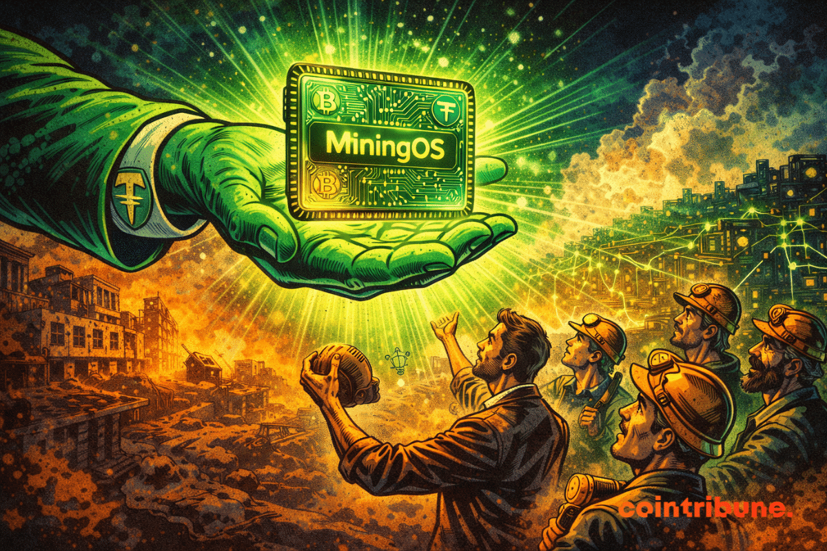 Tether unveils an OS that could be a game-changer in Bitcoin mining