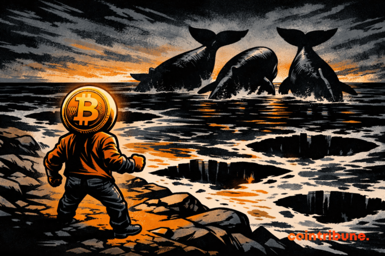 Bitcoin under pressure, whales turn defensive as liquidity dwindles