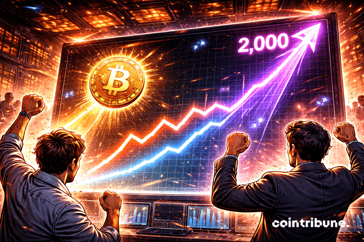 Bitcoin goes back above $70,000 while Ether rises above $2,000