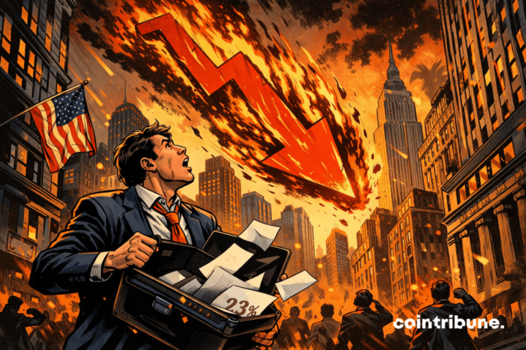 More than 23% of traders anticipate a rate cut at the next Fed meeting!