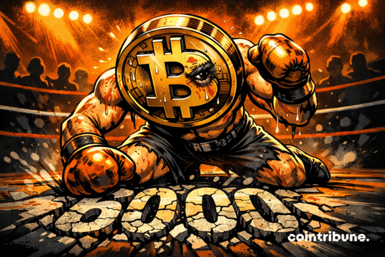 Bitcoin begins a fragile rebound after its brutal collapse