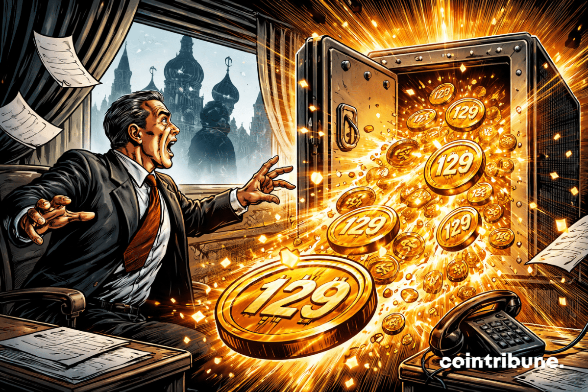 In Russia, $129 billion in cryptocurrencies escape the control of the authorities each year
