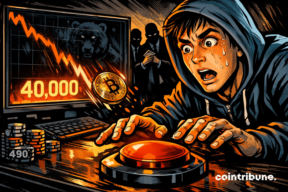 Bitcoin: 490 million bet on a crash towards 40,000 dollars, should we be alarmed?