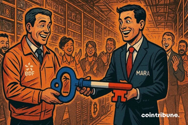 Bitcoin giant MARA seizes 64% of Exaion, subsidiary of EDF