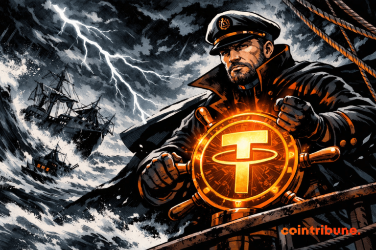 Tether: USDT stablecoin outperforms declining crypto market