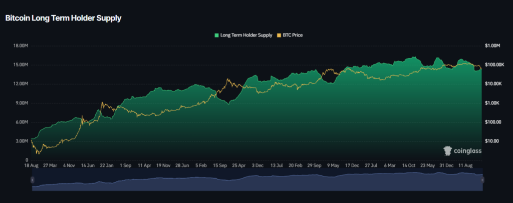 Offers long-term Bitcoin holders