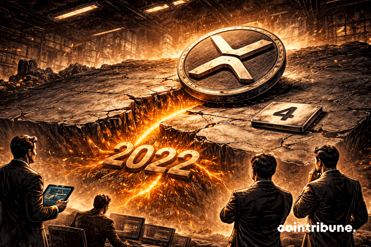 Crypto: XRP falls 4% after historic peak of losses since 2022