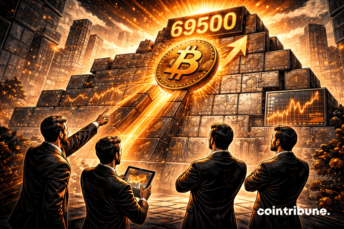 Bitcoin soars to $69,500 driven by strong corporate results