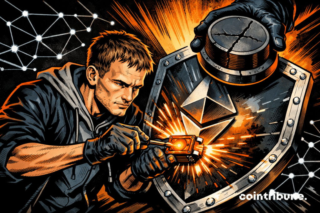Vitalik shields Ethereum: orange upgrade, broken censorship, free network.