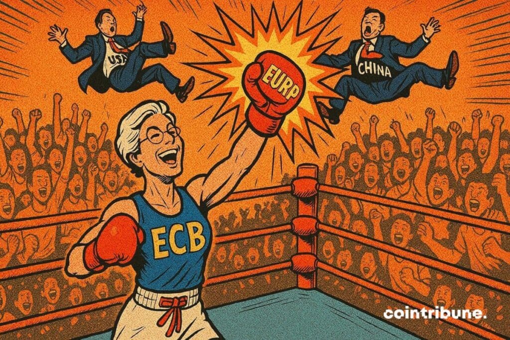 The representative of the ECB who strikes a big blow with the enlargement of the EUREP in the EURO zone.