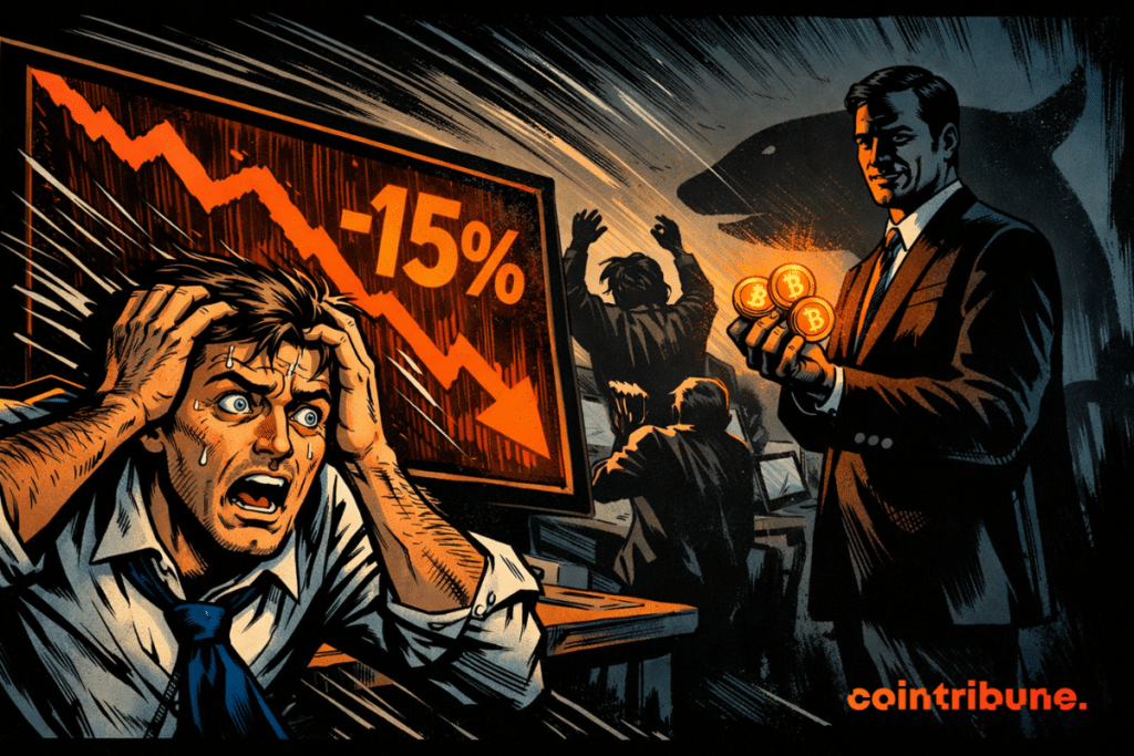 Stock market panic, institutions discreetly accumulate bitcoin