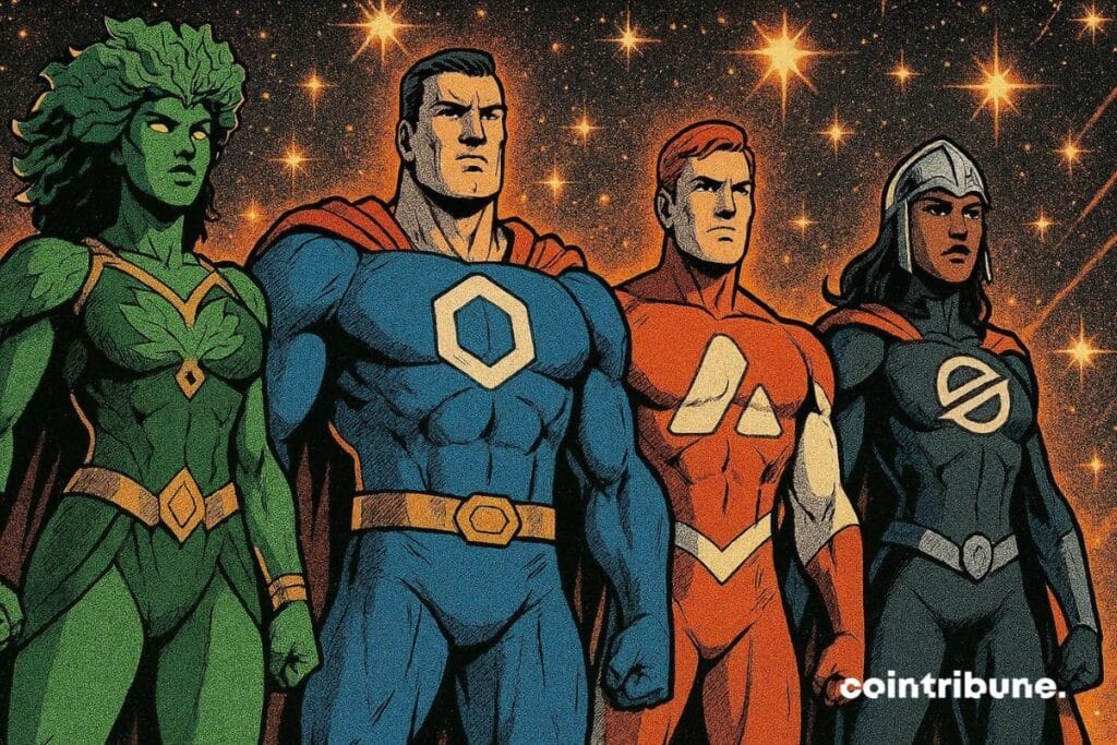 Hedera, Chainlink, Avalanche and Stellar dominate RWA in 2026, capturing 70% of activity.