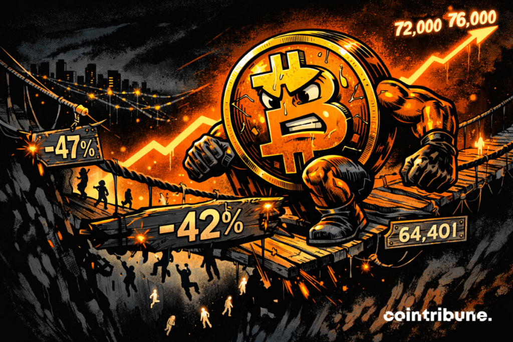 Bitcoin wobbles, a bridge collapses and addresses drop dramatically