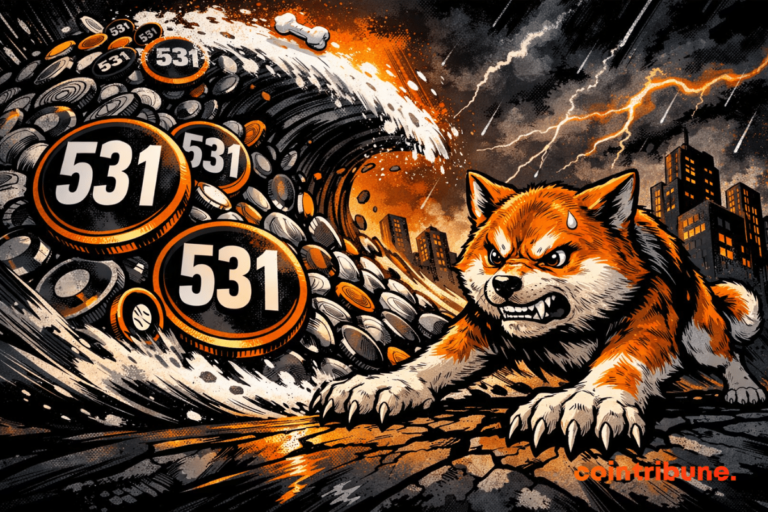 Shiba Inu under pressure: 531 billion SHIB sent to exchanges before the weekend