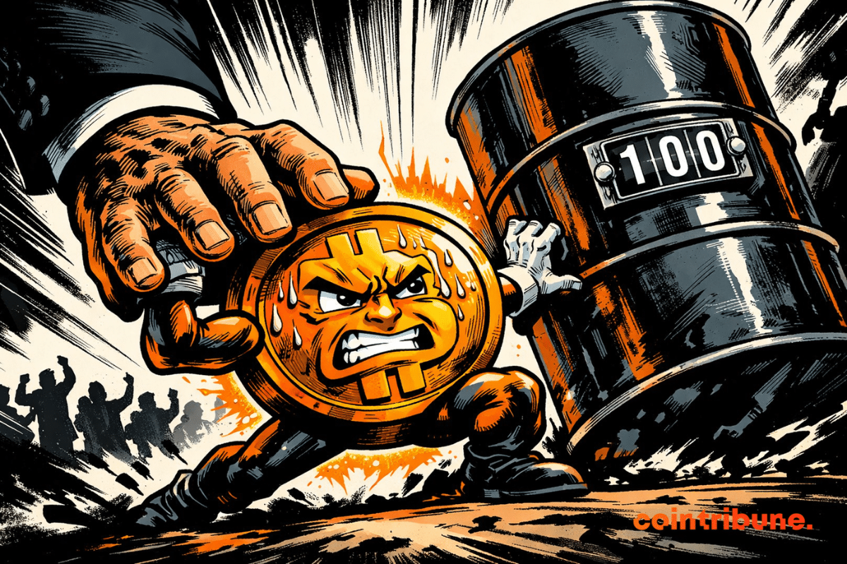 Bitcoin under pressure: Oil and the Fed dictate the trend